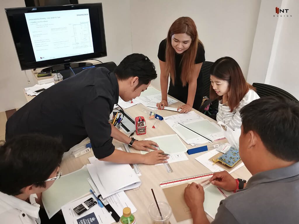 คลาสเรียนออกแบบตกแต่งภายใน-interior design course