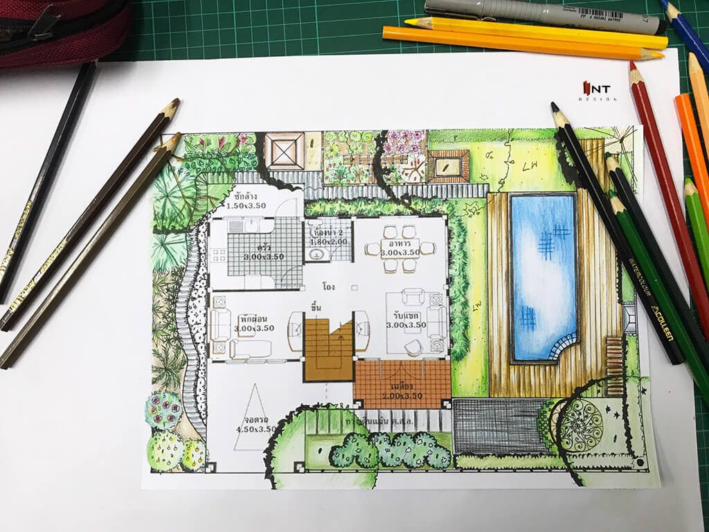 รูปคลาสเรียน landscape design-garden design-เรียนจัดสวน-เรียนออกแบบภูมิทัศน์-เรียนภูมิสถาปัตย์-เรียนออกแบบภายนอก