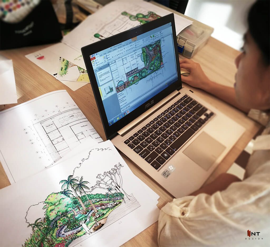 รูปคลาสเรียน landscape design-garden design-เรียนจัดสวน-เรียนออกแบบภูมิทัศน์-เรียนภูมิสถาปัตย์-เรียนออกแบบภายนอก