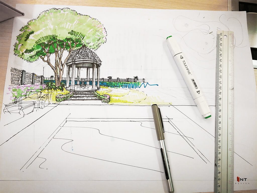 รูปคลาสเรียน landscape design-garden design-เรียนจัดสวน-เรียนออกแบบภูมิทัศน์-เรียนภูมิสถาปัตย์-เรียนออกแบบภายนอก