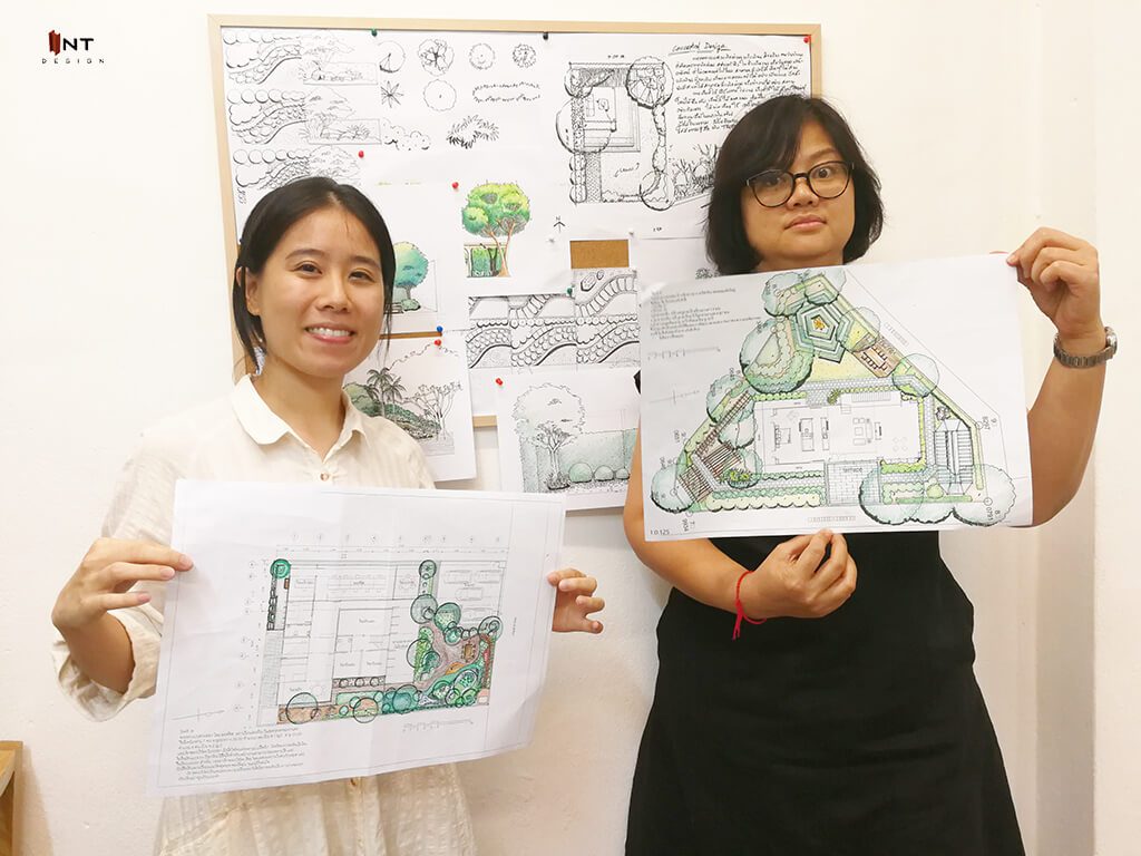 รูปคลาสเรียน landscape design-garden design-เรียนจัดสวน-เรียนออกแบบภูมิทัศน์-เรียนภูมิสถาปัตย์-เรียนออกแบบภายนอก