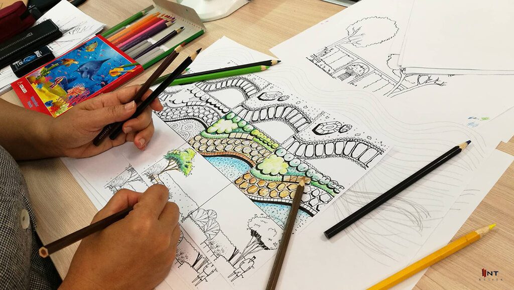 รูปคลาสเรียน landscape design-garden design-เรียนจัดสวน-เรียนออกแบบภูมิทัศน์-เรียนภูมิสถาปัตย์-เรียนออกแบบภายนอก