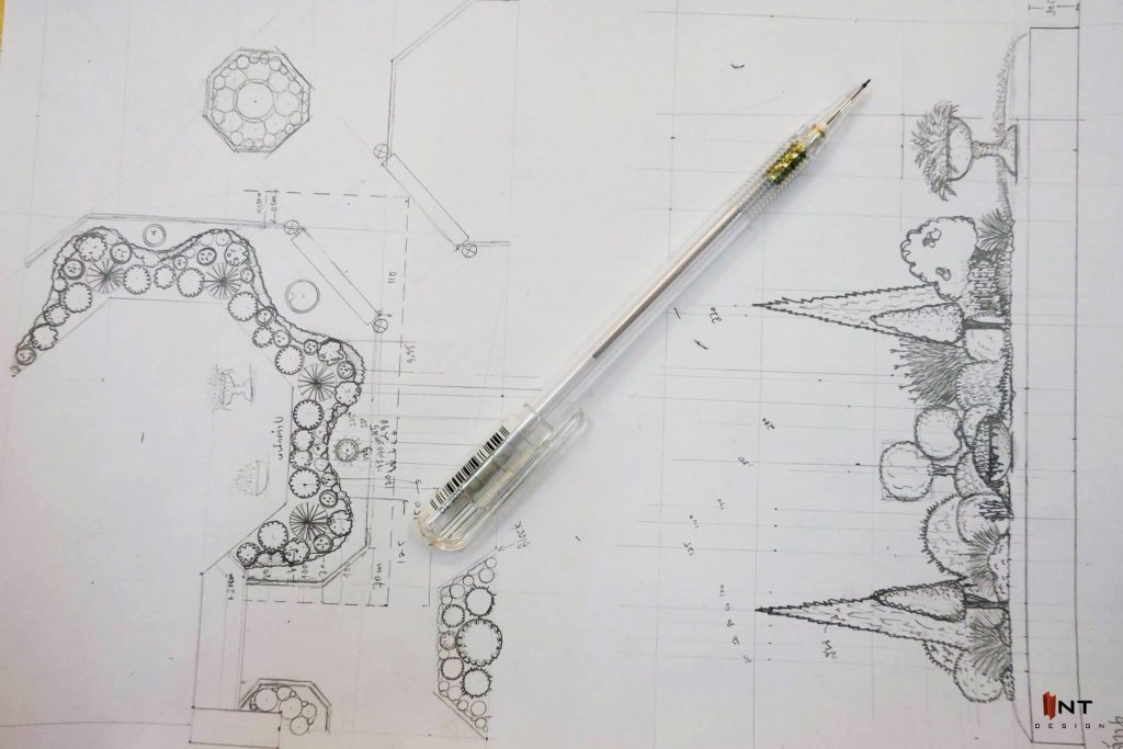 รูปคลาสเรียน landscape design-เรียน garden design-ออกแบบภูมิทัศน์-ออกแบบภายนอก-เรียนจัดสวน