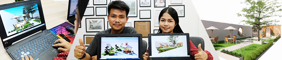 Landscape & Garden Design Class Photos รูปคลาสเรียน ออกแบบจัดสวน ออกแบบภูมิทัศน์