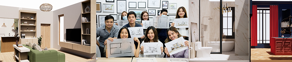 Interior Design Class Photos รูปคลาสเรียน ออกแบบตกแต่งภายใน