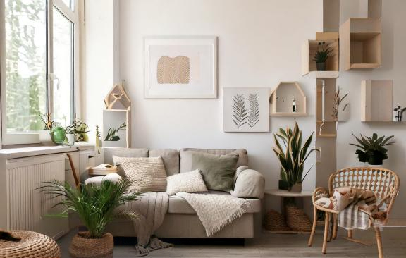 Scandinavian style room